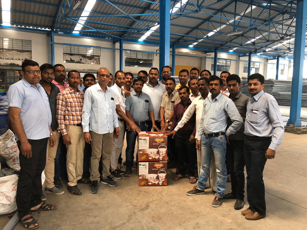 Dealers Factory Visit At Raipur – Paras Group Of Industries